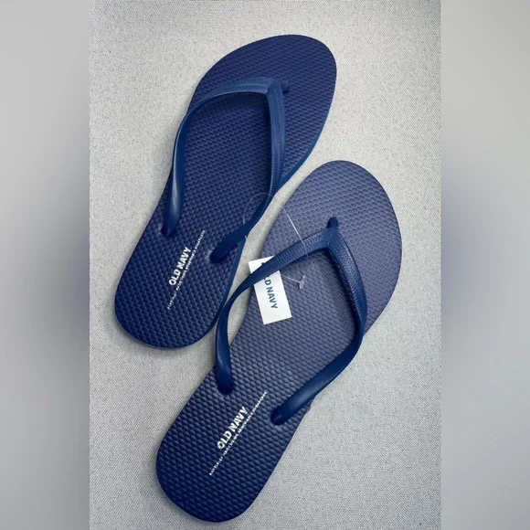 Old Navy Shoes Blue Old Navy Flip Flops Size Poshmark